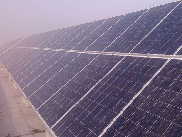 北京順鑫國際商務中心樓面61KW光伏發電站